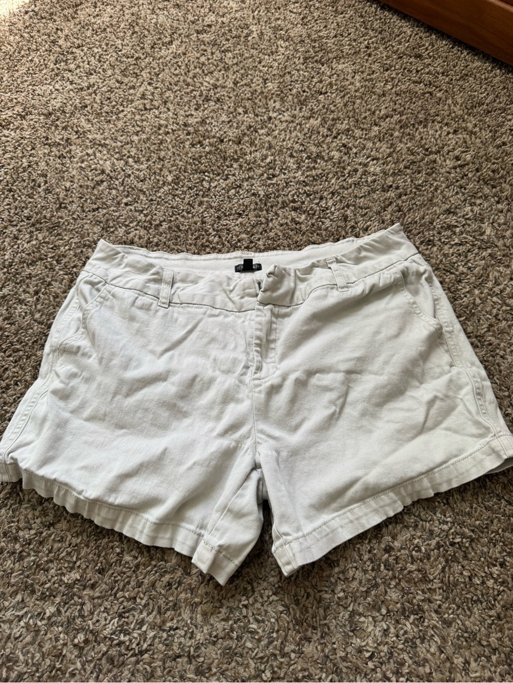 Hannah High-Waist khaki Women's Shorts
